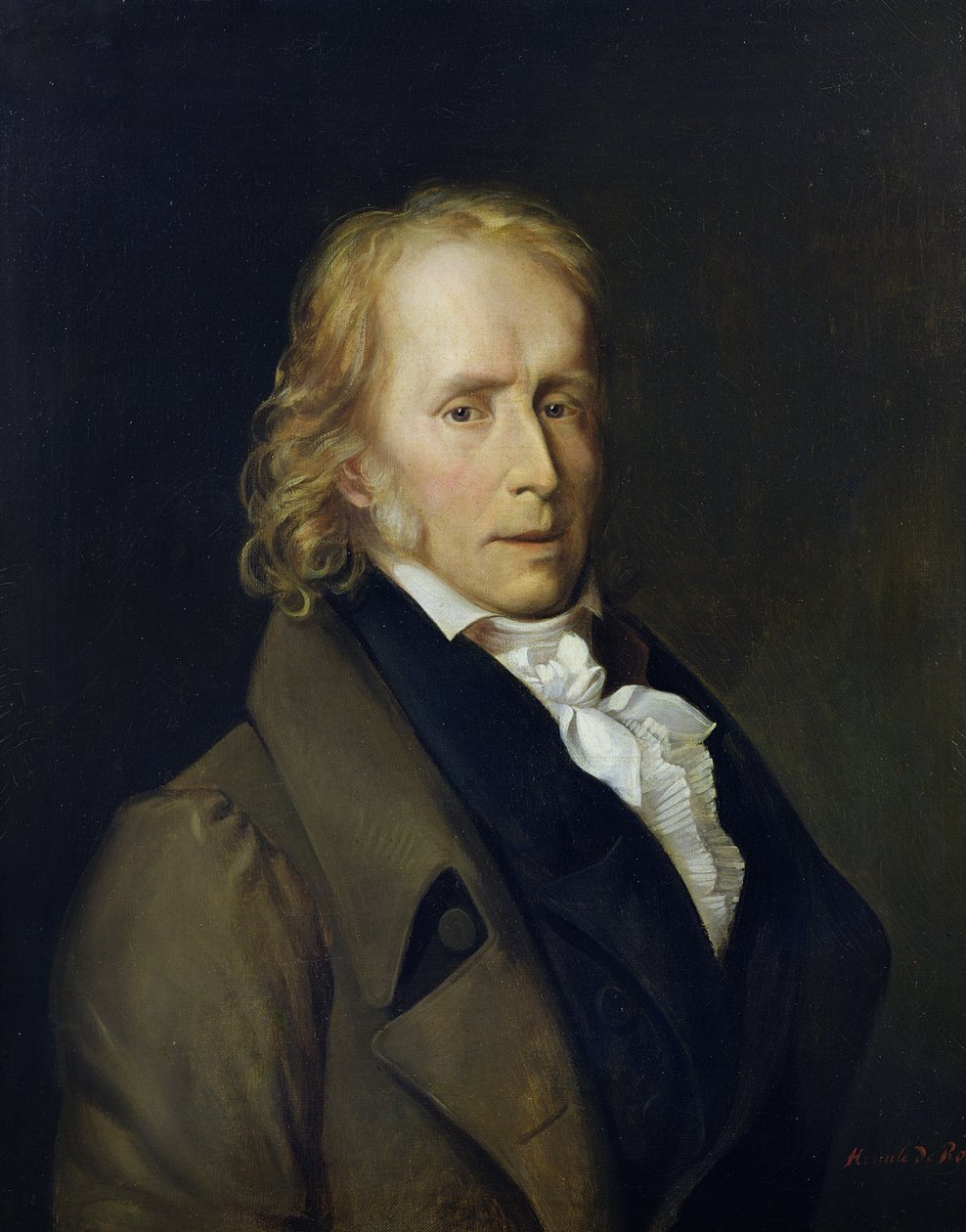 Benjamin Constant de Rebecque的肖像（1767-1830） 作者 赫尔克里·德·罗什