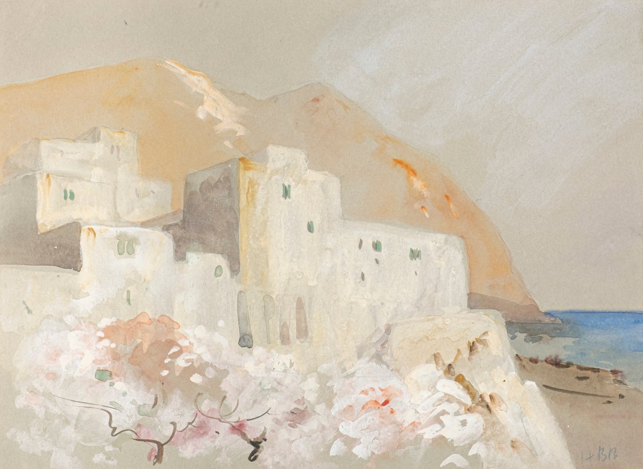 卡普里（水彩画） 作者 大力神布拉巴松布拉巴松