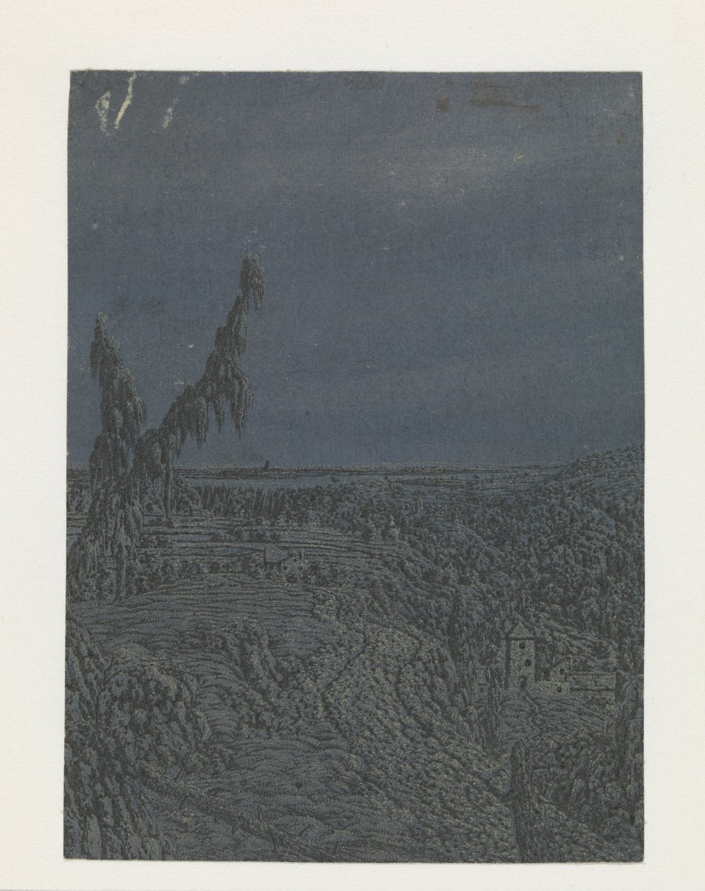 高原风景，远处的河流 作者 大力神塞格斯