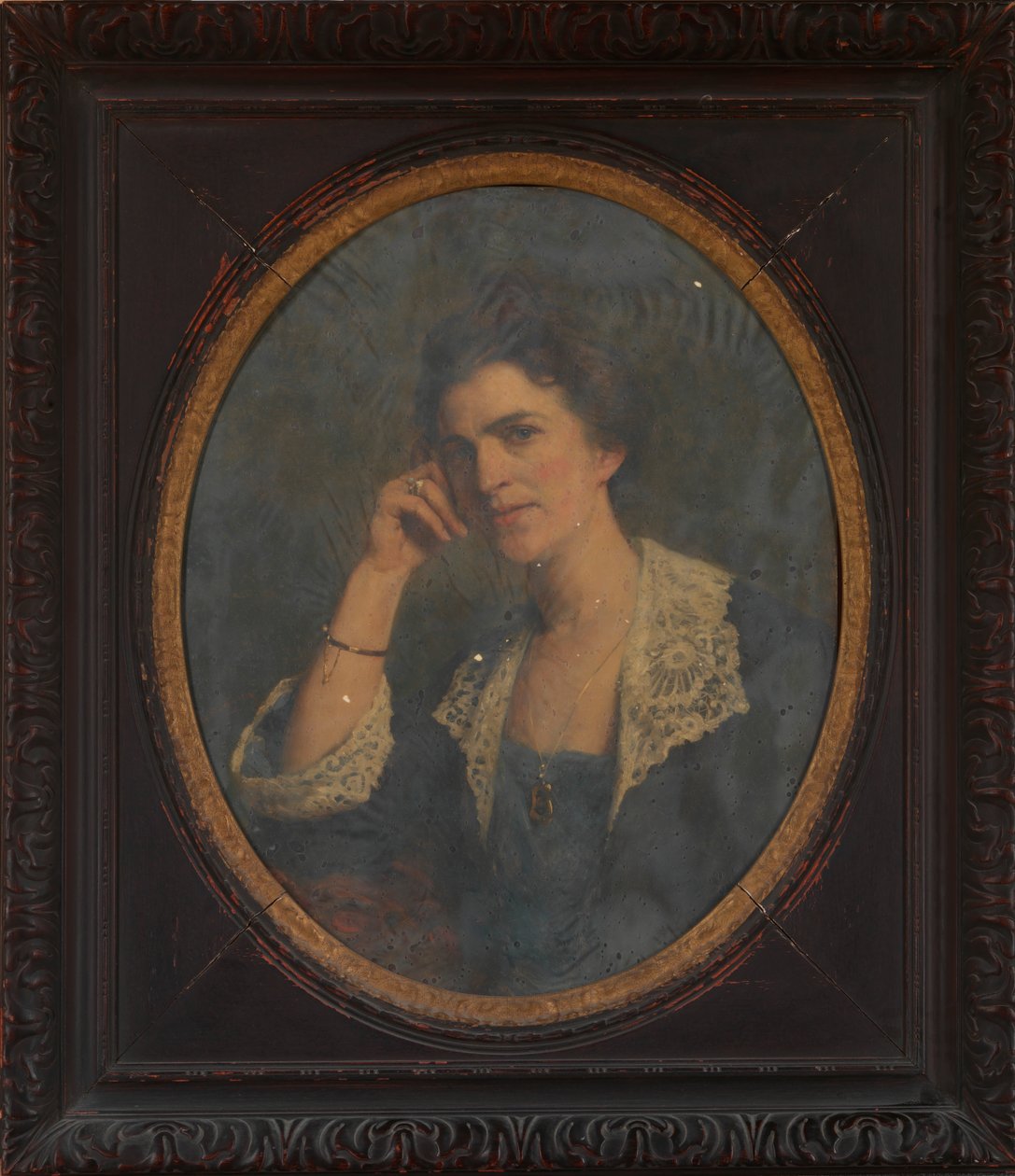 Emily Dorothy Ammann夫人，艺术家的侄女，1922年。 作者 赫尔曼·哈特维奇（Herman Hartwich）
