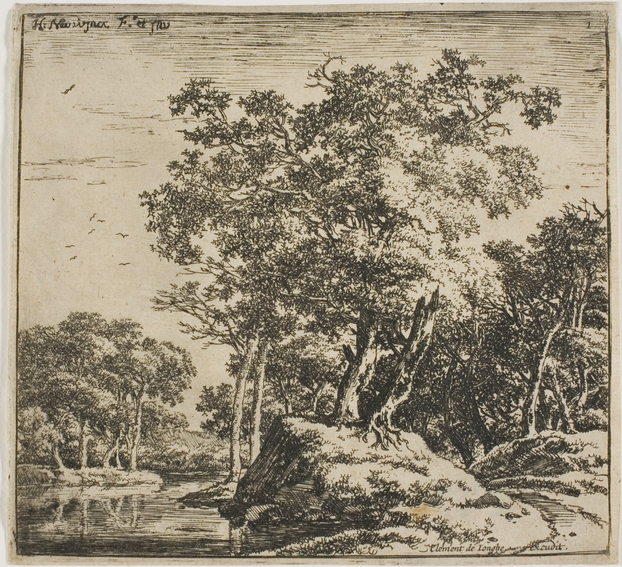 风景，选自《一组风景 作者 赫尔曼·奈温克斯