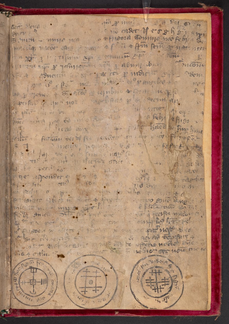 斯托 MS 16 f.152r 《时间之书》，萨勒姆使用，约 1410 年（牛皮纸） 作者 赫尔曼·舍尔