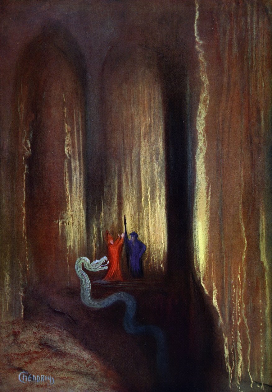 暗洞，1906年 作者 赫尔曼·亨德里希