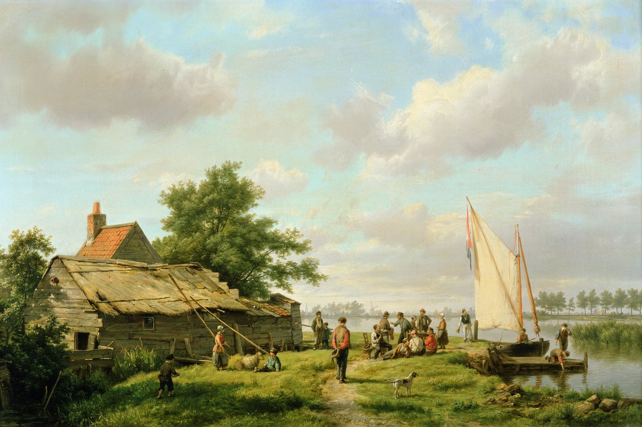 图片不明 作者 赫曼努斯·科克科克（Hermanus Koekkoek）
