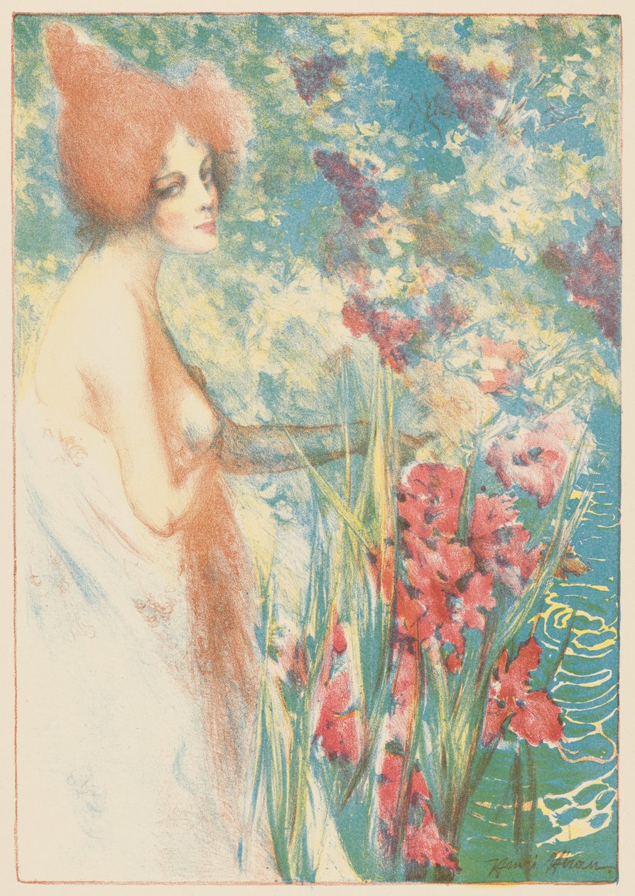 五月花，约1897年。 作者 赫尔曼