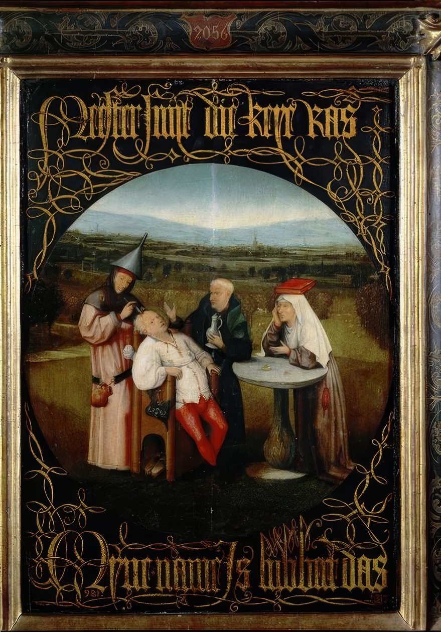 石材切割 作者 Hieronymus Bosch