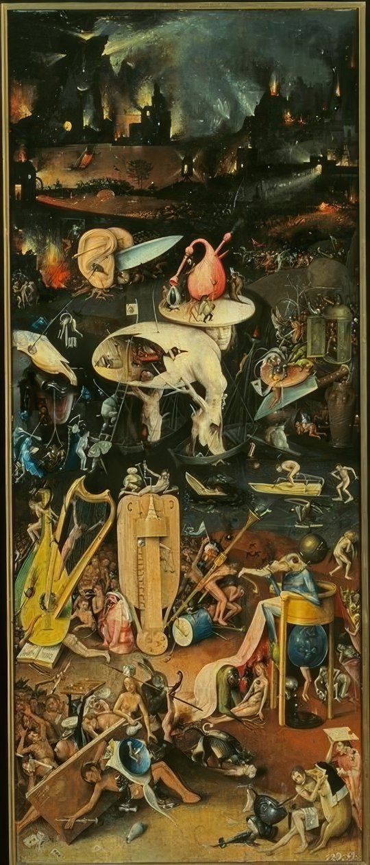 地狱 作者 Hieronymus Bosch