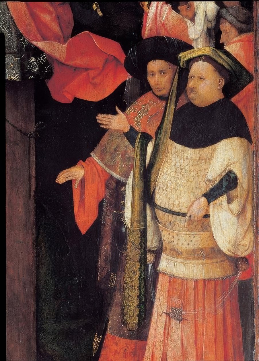 圣朱利娅（或利贝拉塔）被钉十字架 作者 Hieronymus Bosch