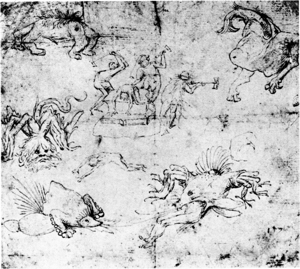 地狱的场景 作者 Hieronymus Bosch