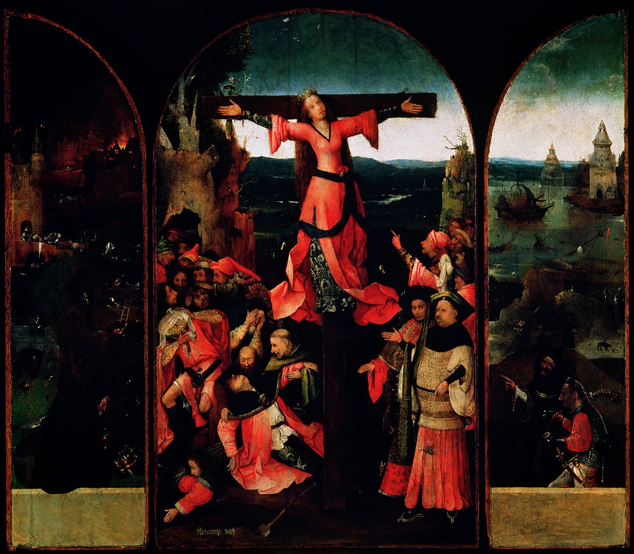St. Liberata三联画 作者 Hieronymus Bosch