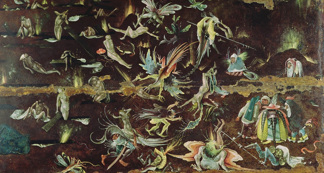 最后的审判，c.1504（详情） 作者 Hieronymus Bosch