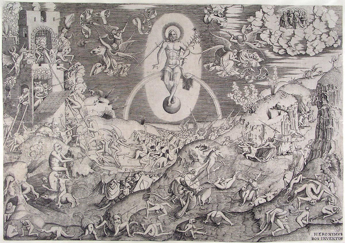最后的审判 作者 Hieronymus Bosch