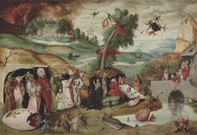 圣安东尼的诱惑 作者 Hieronymus Bosch