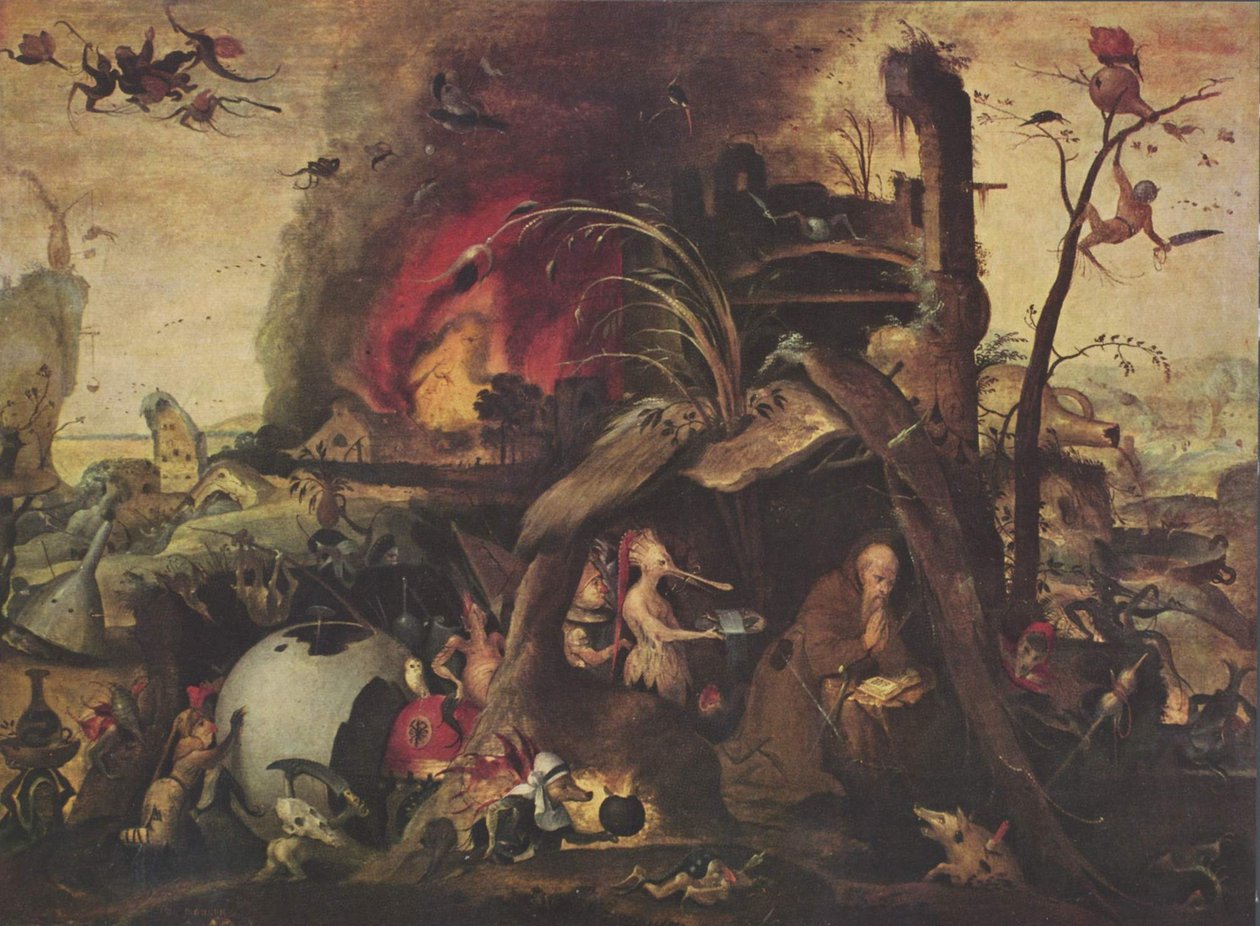 圣安东尼的诱惑 作者 Hieronymus Bosch