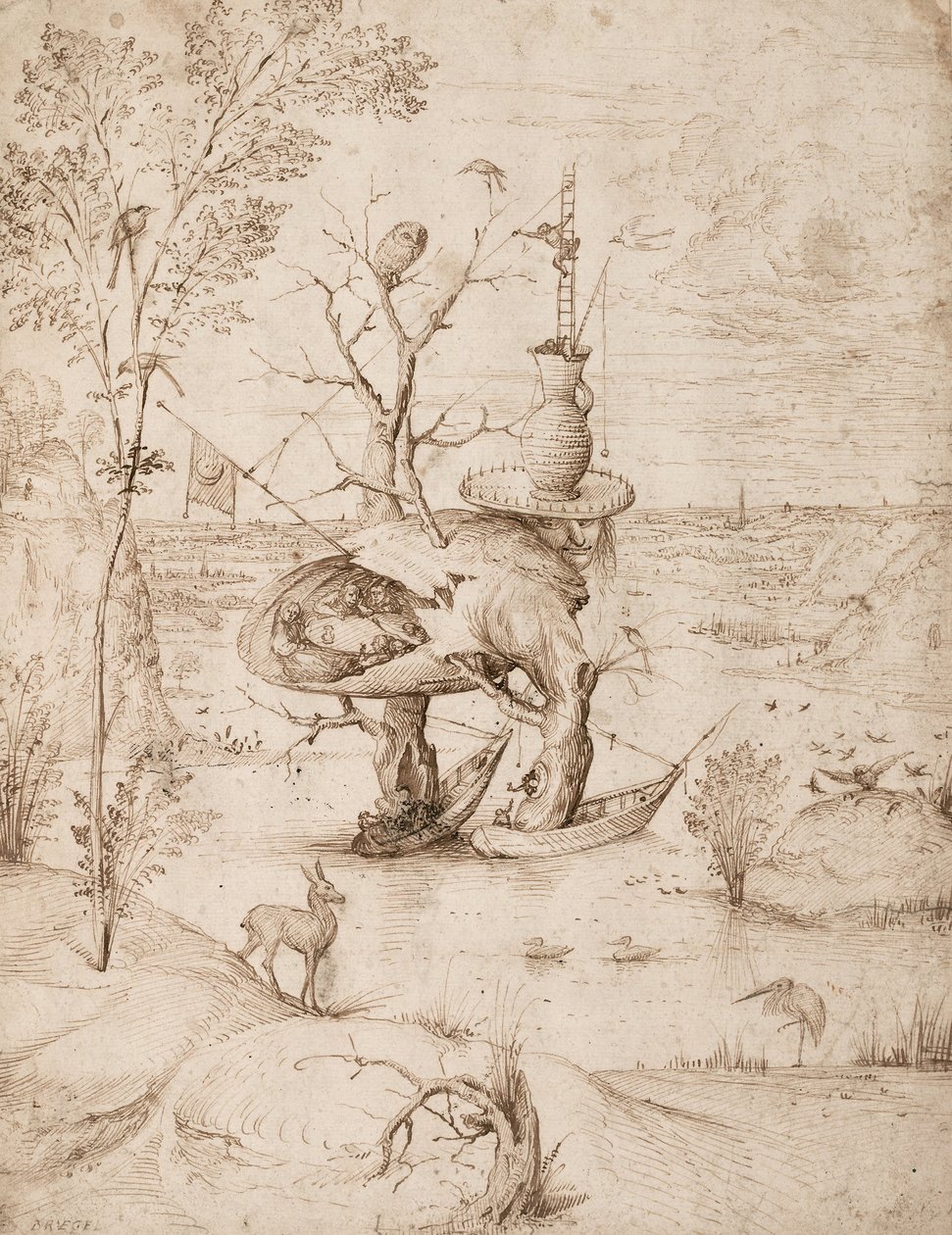 树人，c。 1505 作者 Hieronymus Bosch