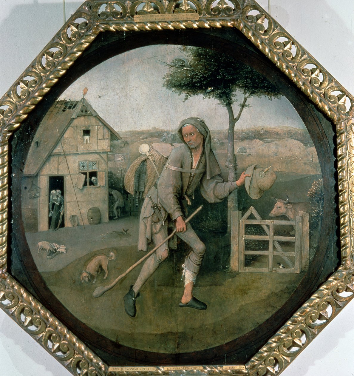 VagabondThe浪子，1510 作者 Hieronymus Bosch