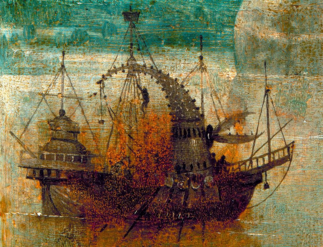 两个奴隶商人 作者 Hieronymus Bosch