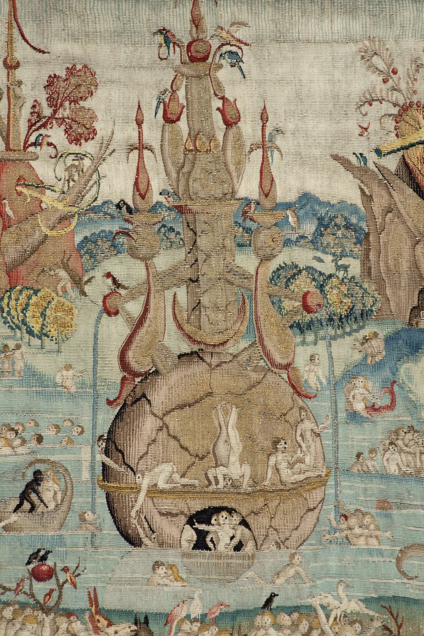 世外桃源》，约 1560 年（挂毯） 作者 Hieronymus（之后）Bosch