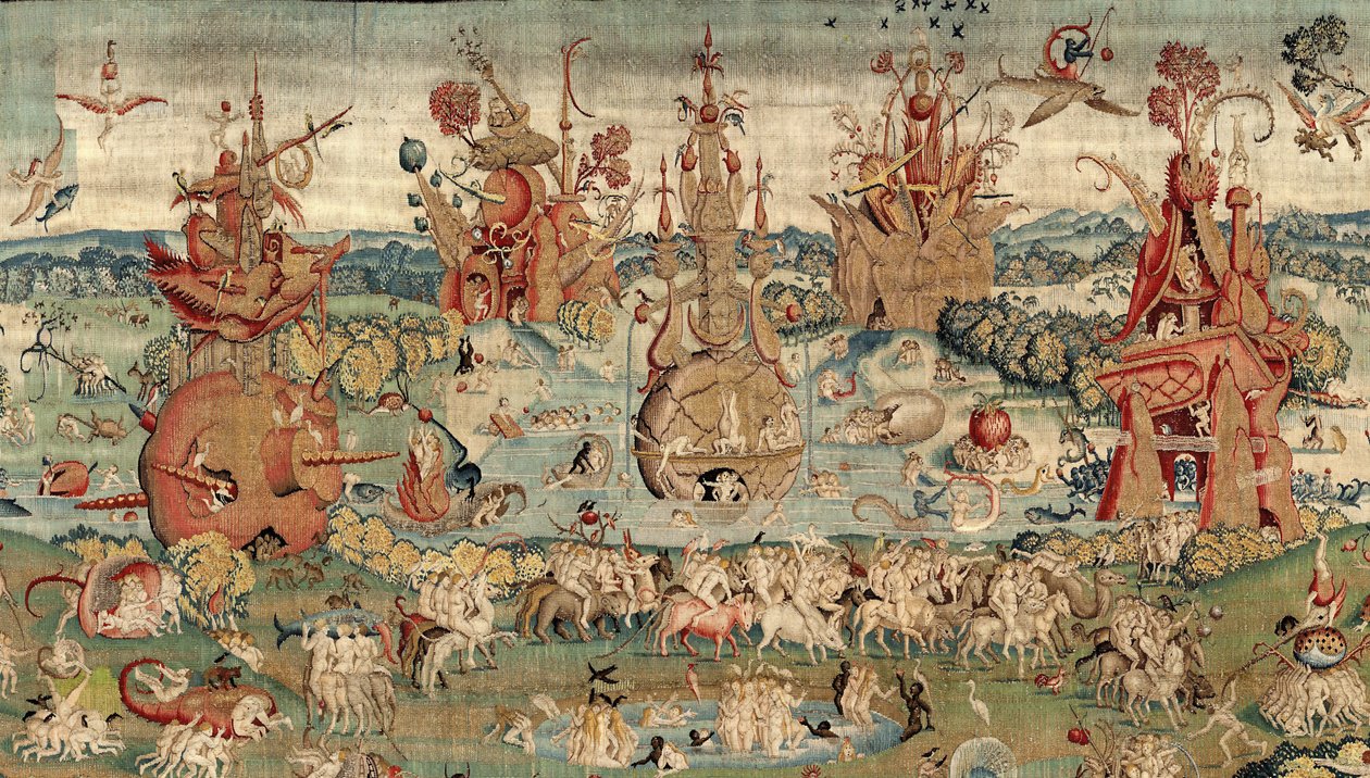世外桃源》，约 1560 年（挂毯） 作者 Hieronymus（之后）Bosch