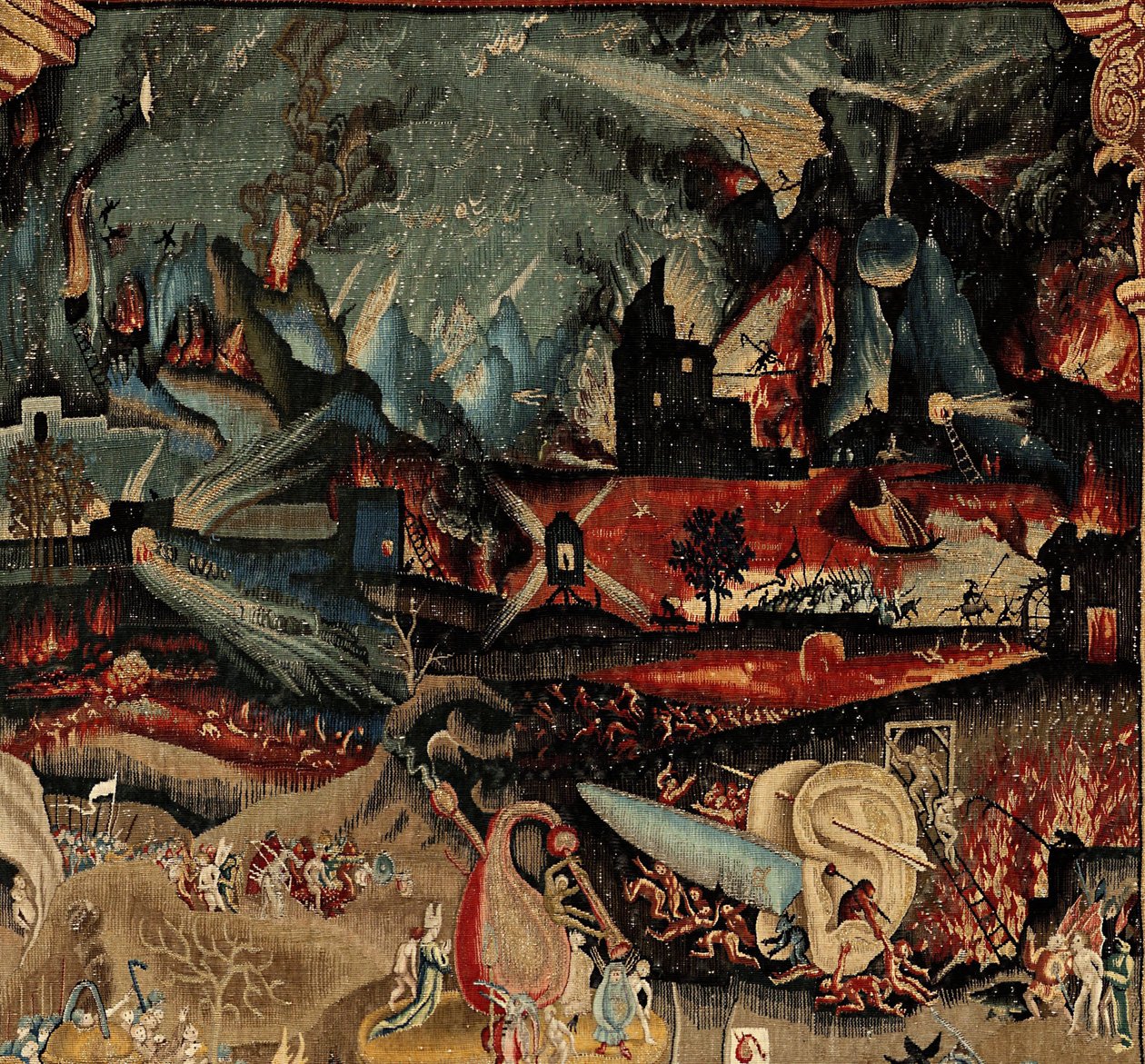 世外桃源》，约 1560 年（挂毯） 作者 Hieronymus（之后）Bosch