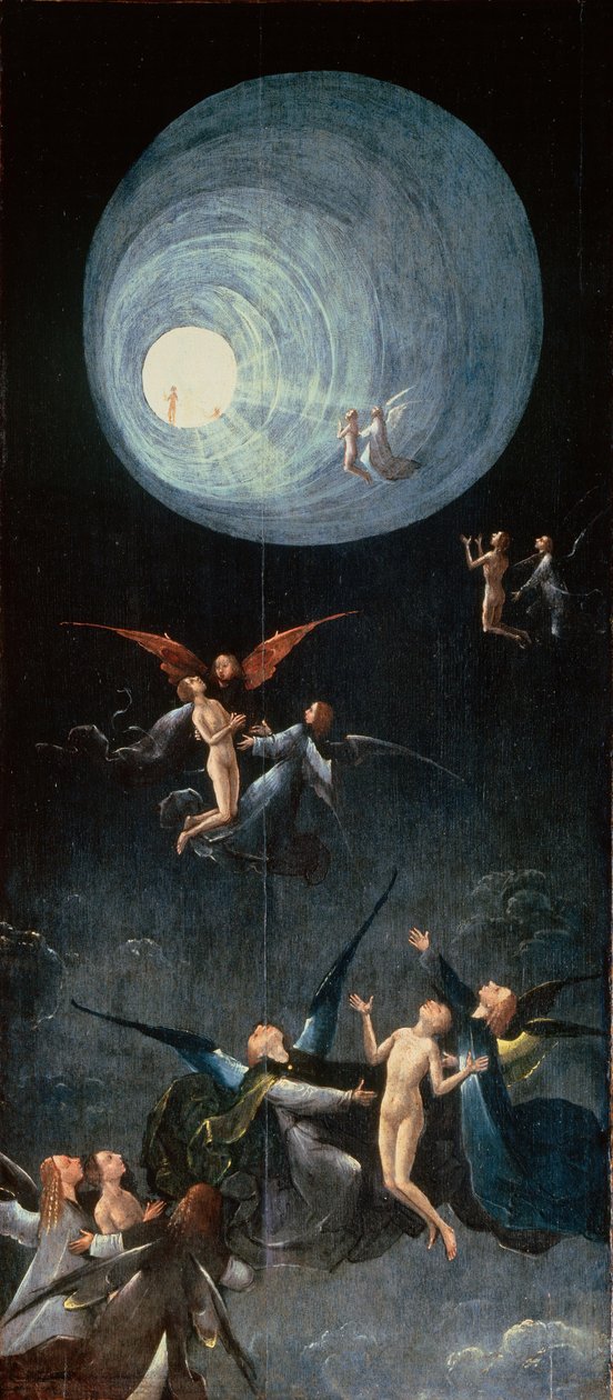 有福之人的上升 作者 Hieronymus Bosch