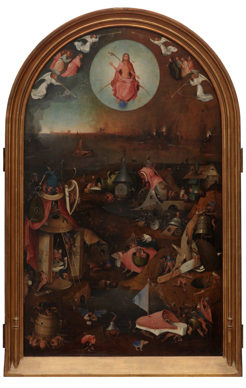 《最后的审判》中央画板（画板油画） 作者 Hieronymus Bosch