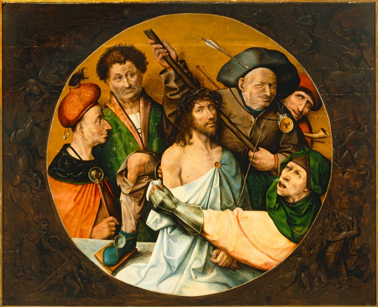 用荆棘加冕10014743 ... 作者 Hieronymus Bosch