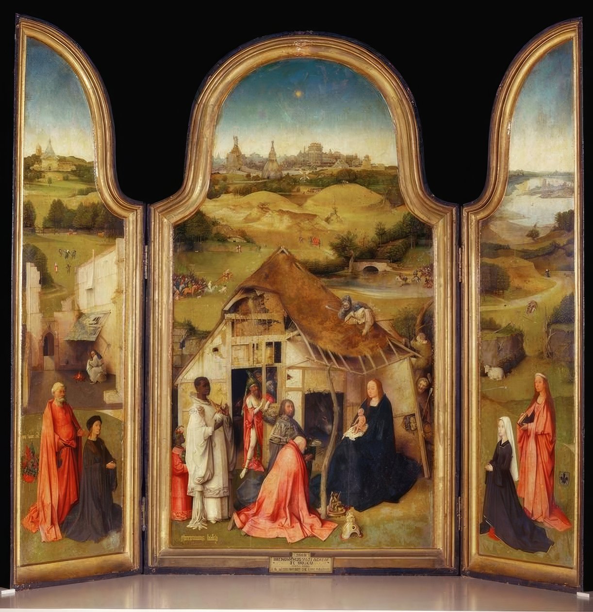 国王的崇拜 作者 Hieronymus Bosch