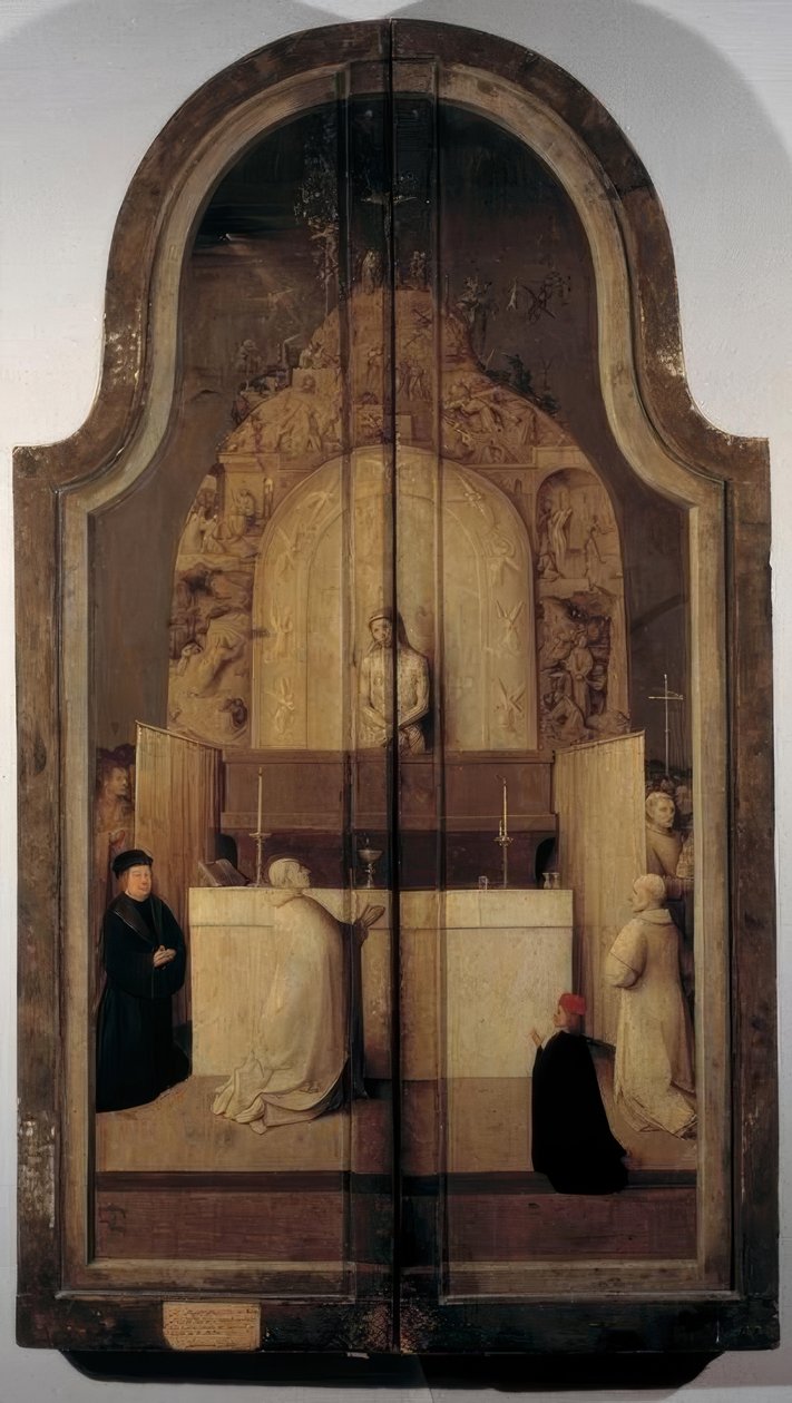 格雷戈里弥撒 作者 Hieronymus Bosch
