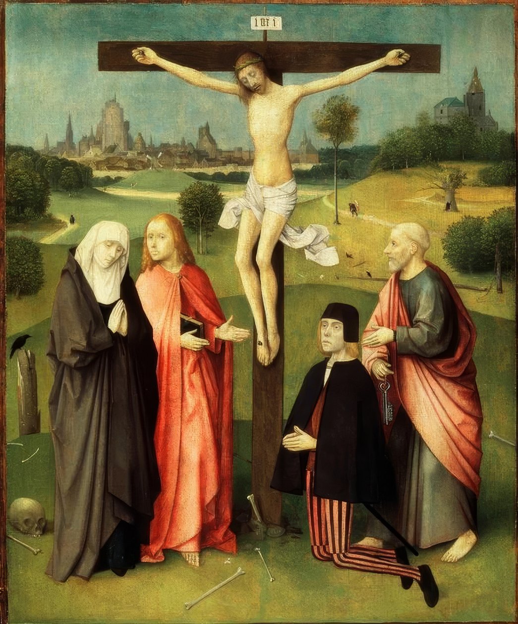 被钉十字架 作者 Hieronymus Bosch