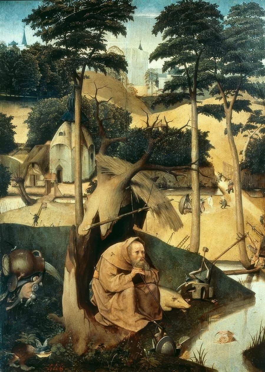 圣安东尼的诱惑 作者 Hieronymus Bosch