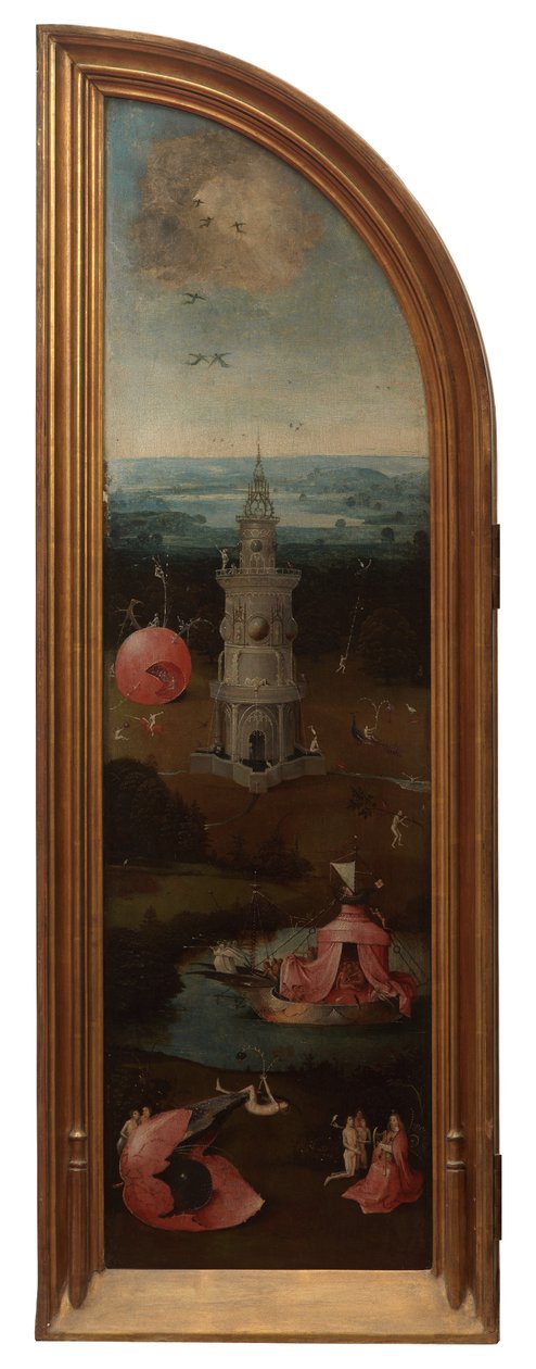 《最后的审判》左图（板面油画） 作者 Hieronymus Bosch