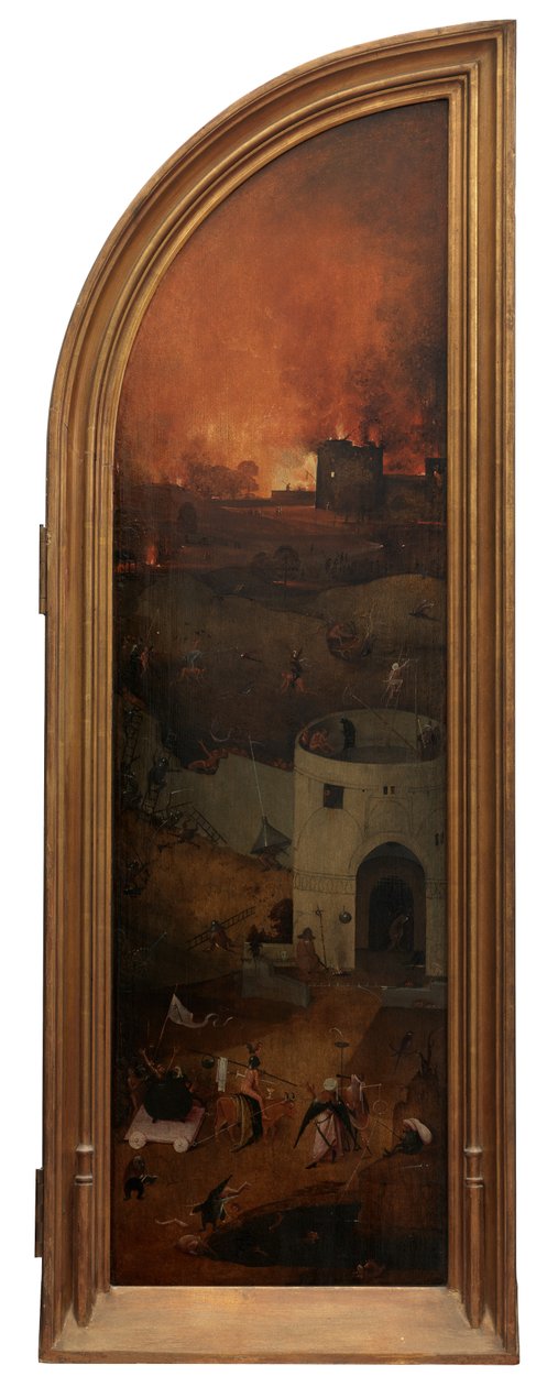 《最后的审判》右面板（面板油画） 作者 Hieronymus Bosch