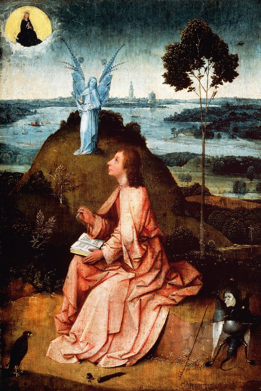 帕特莫斯的圣约翰 作者 Hieronymus Bosch