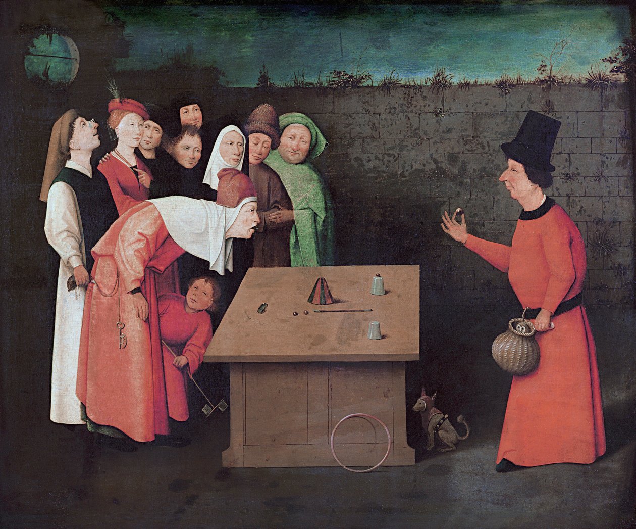 魔术师 作者 Hieronymus Bosch