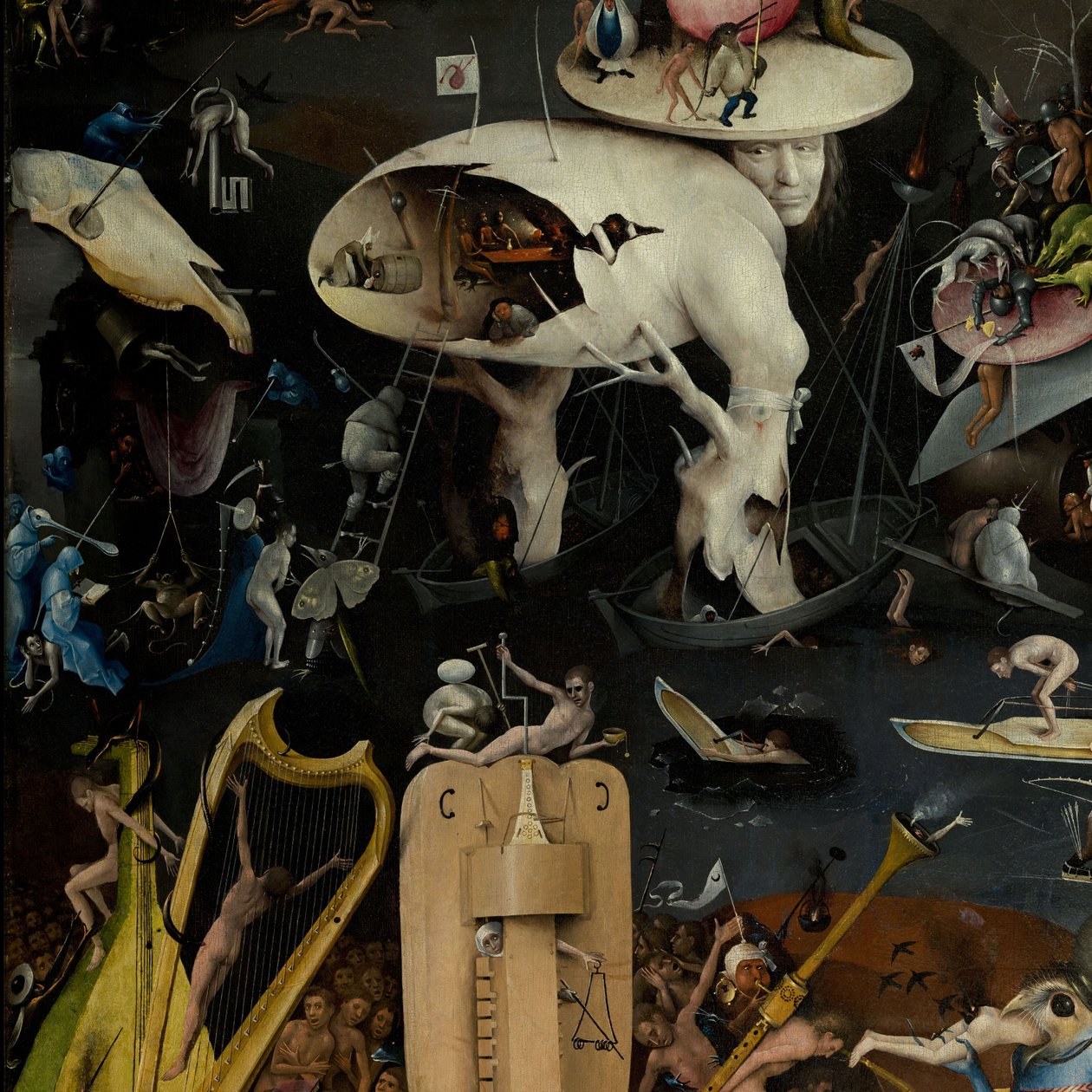 人间花园，1490-1500 作者 Hieronymus Bosch
