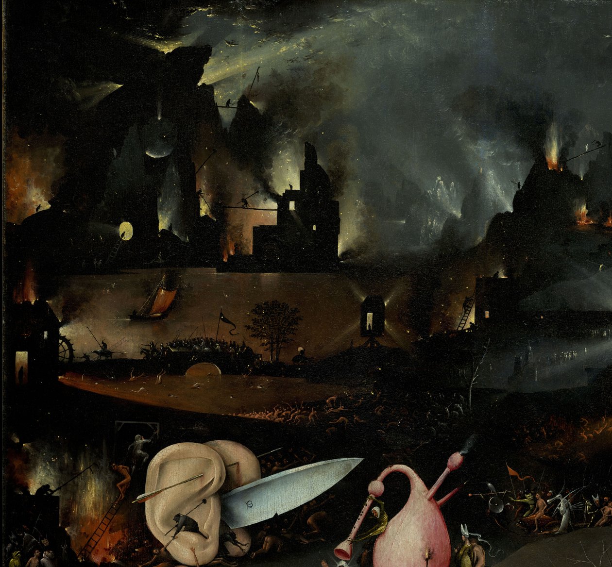 人间花园，1490-1500 作者 Hieronymus Bosch