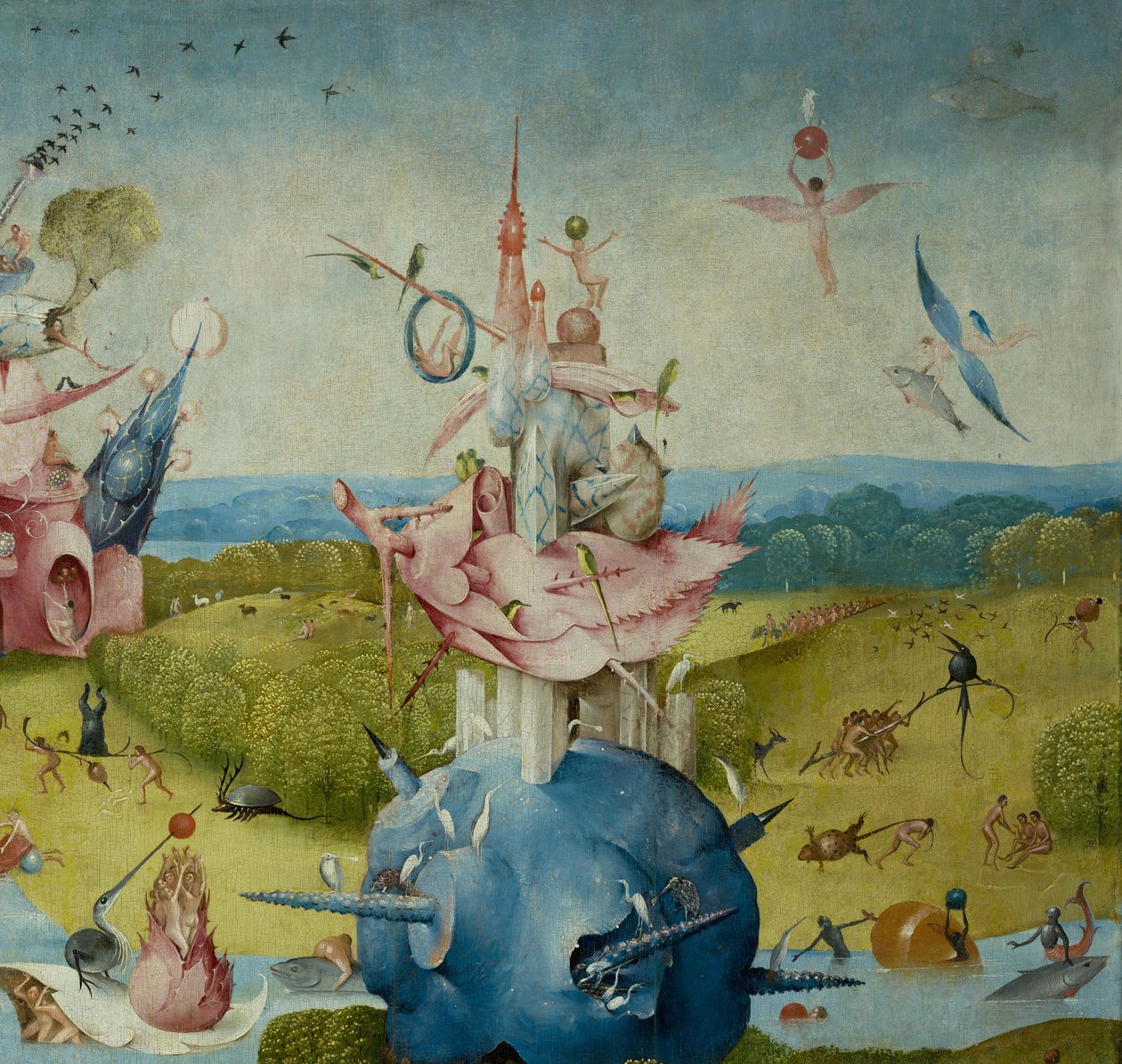 人间花园，1490-1500 作者 Hieronymus Bosch