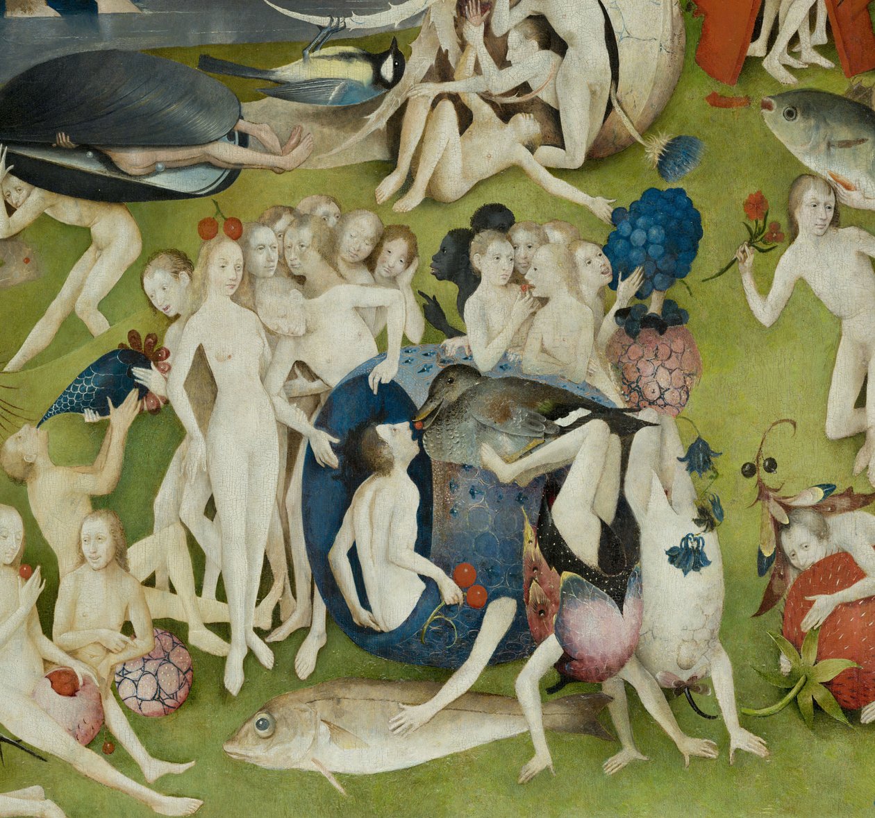 人间花园，1490-1500 作者 Hieronymus Bosch