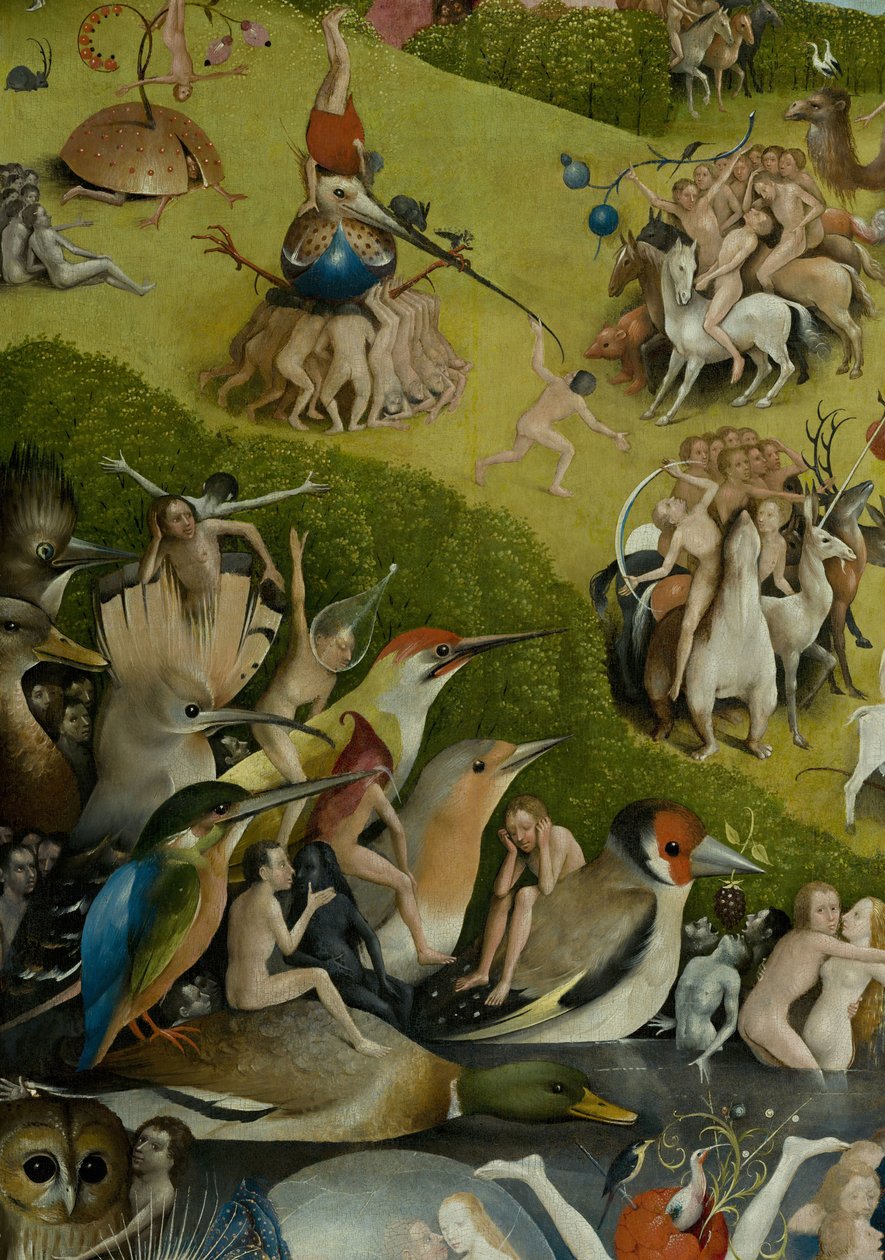 人间花园，1490-1500 作者 Hieronymus Bosch