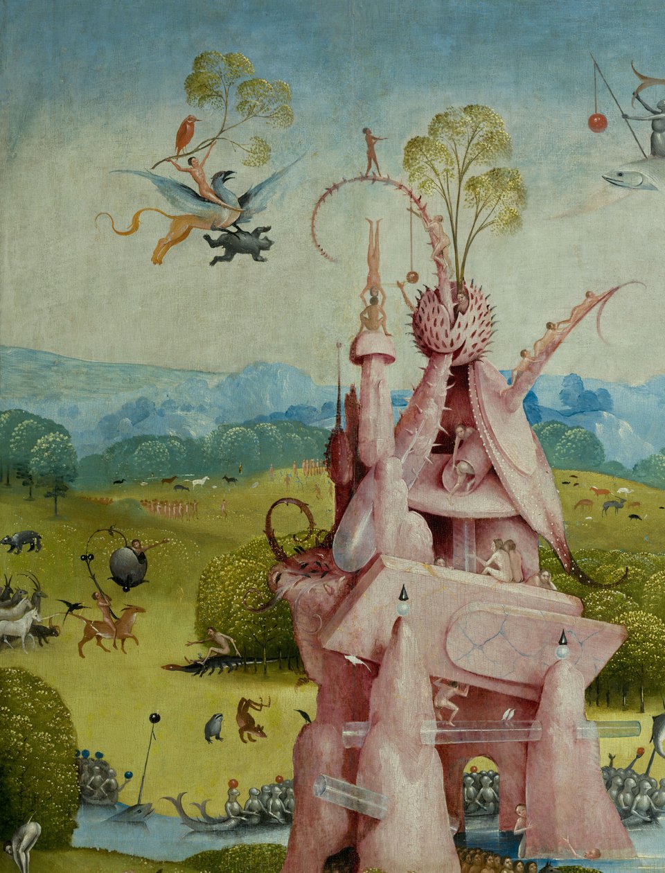 人间花园，1490-1500 作者 Hieronymus Bosch