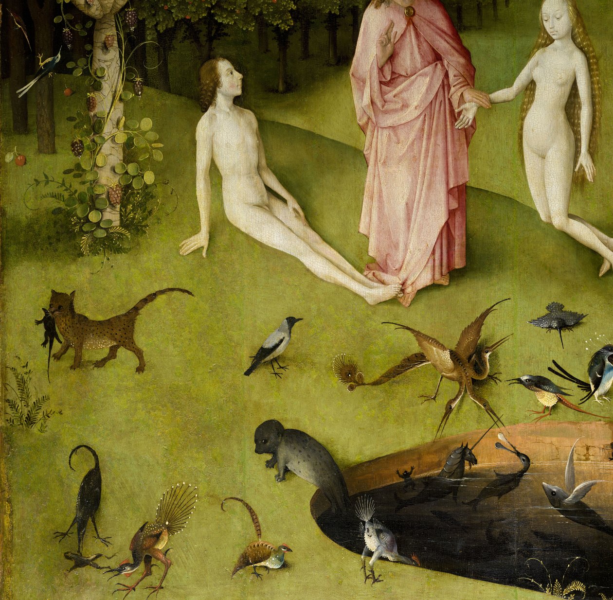 人间花园，1490-1500 作者 Hieronymus Bosch