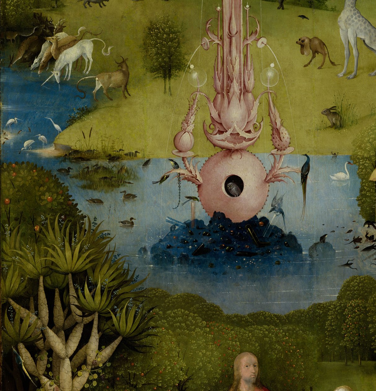 人间花园，1490-1500 作者 Hieronymus Bosch