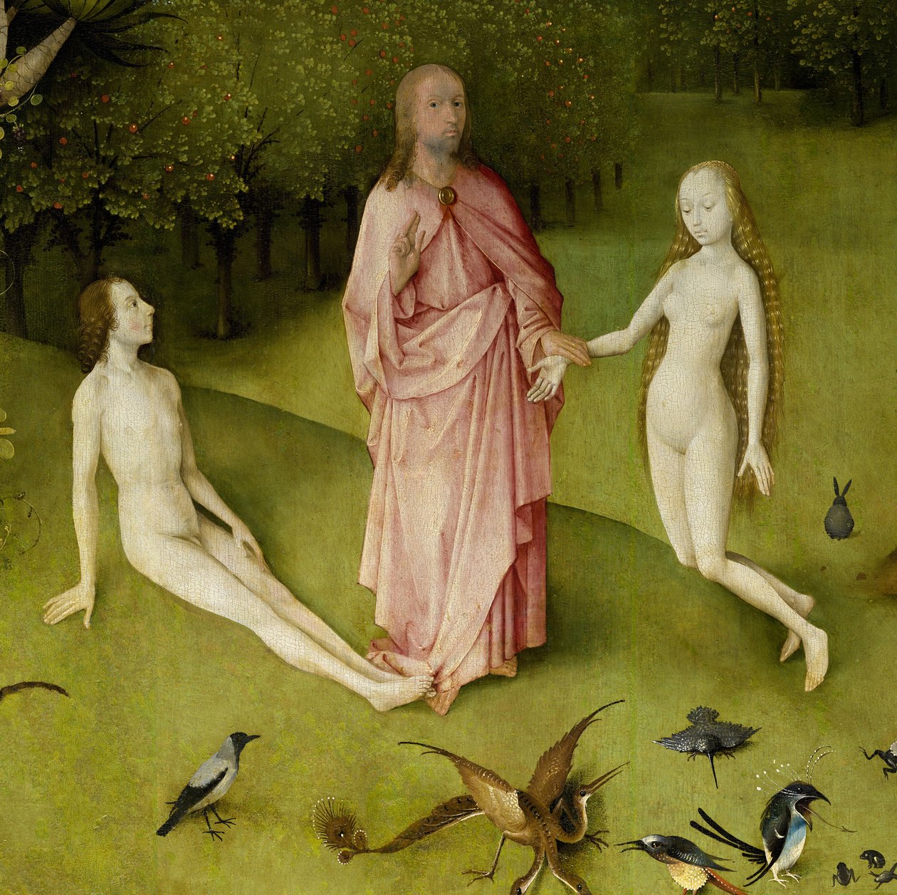 人间花园，1490-1500 作者 Hieronymus Bosch