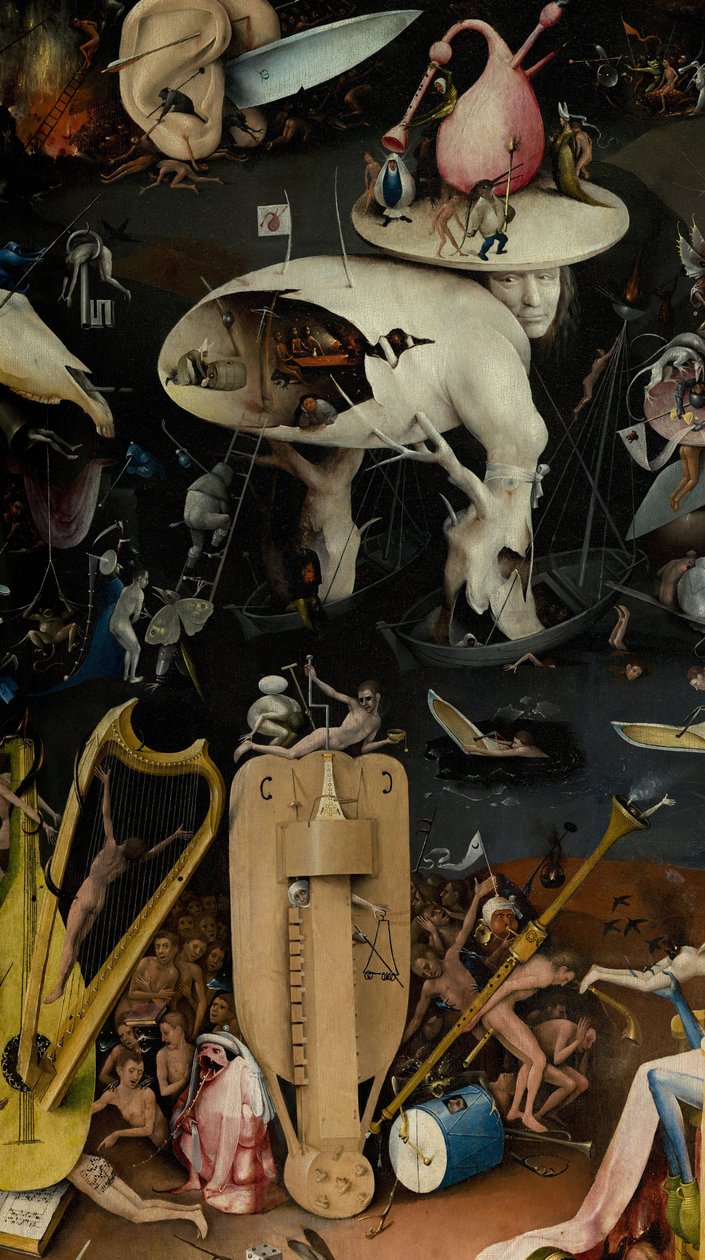 人间花园，1490-1500 作者 Hieronymus Bosch