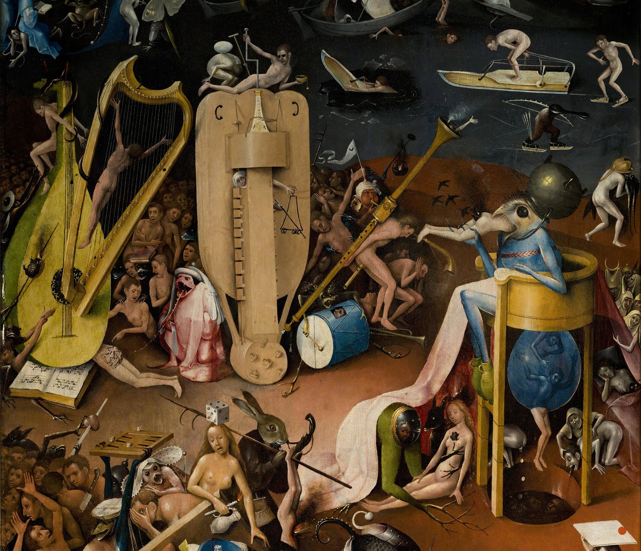 人间花园，1490-1500 作者 Hieronymus Bosch