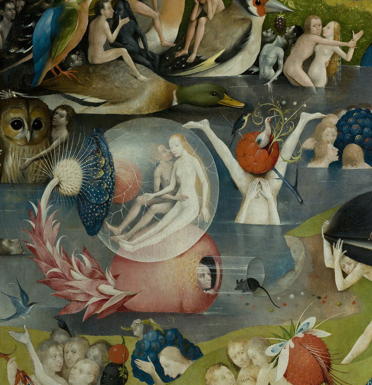 人间花园，1490-1500 作者 Hieronymus Bosch