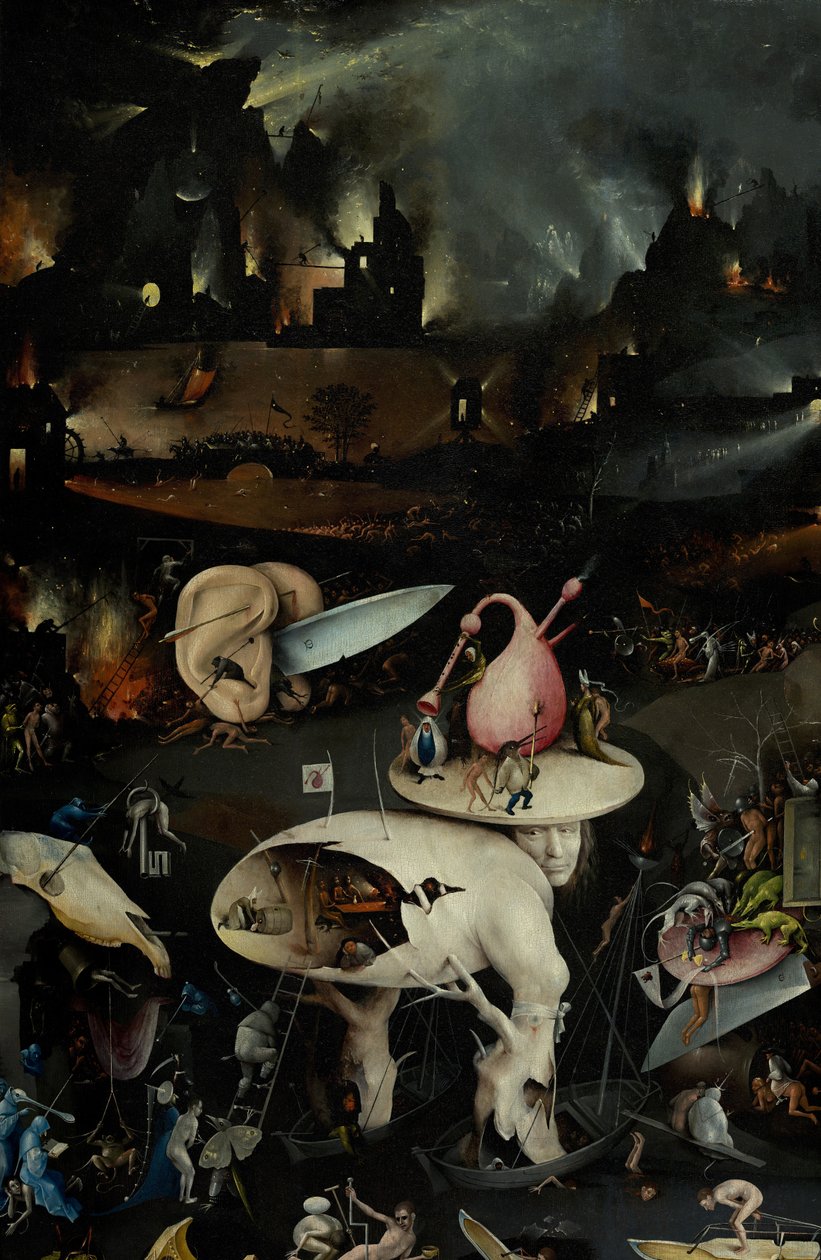 人间花园，1490-1500 作者 Hieronymus Bosch