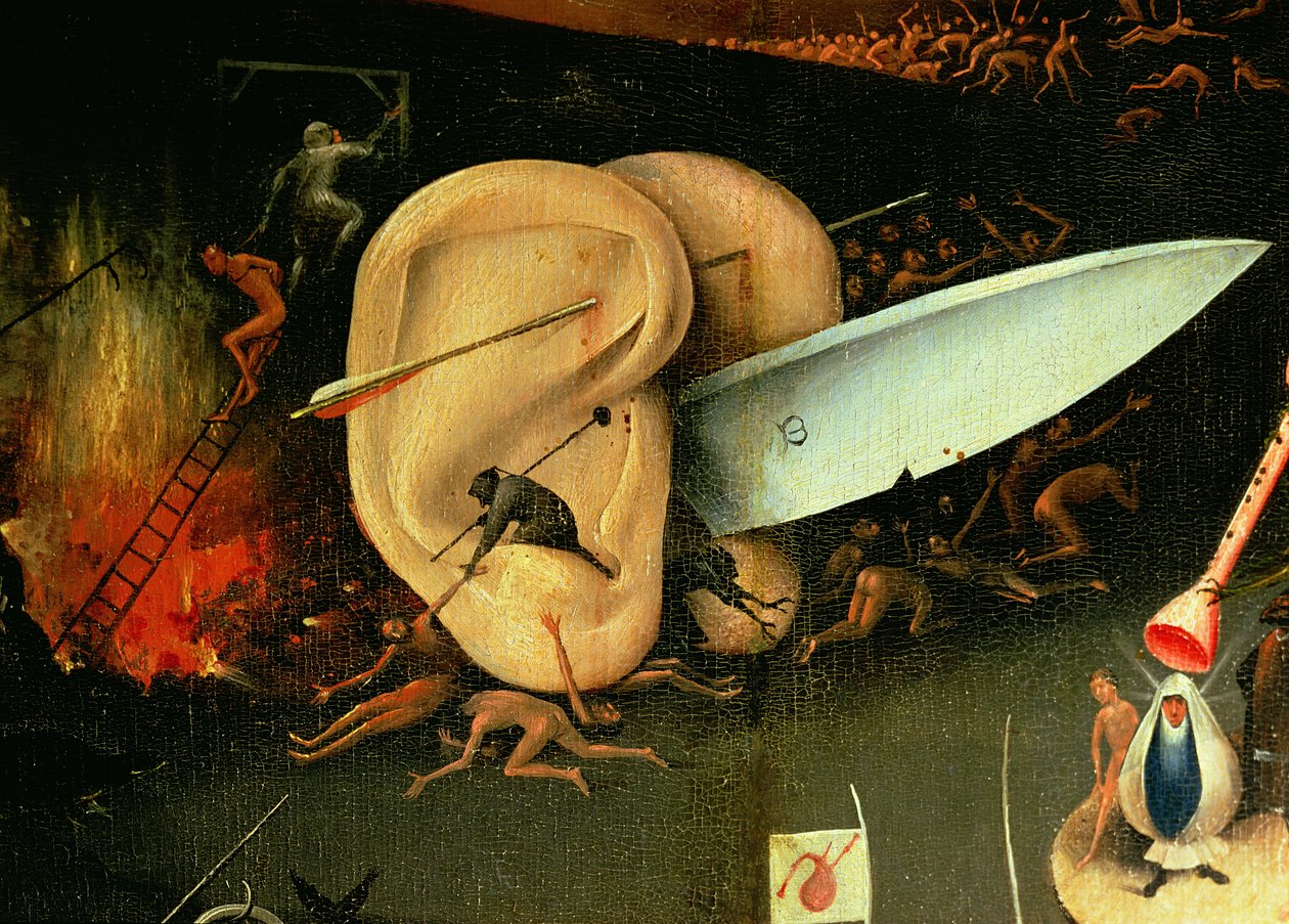 1490年至1500年，尘世的花园 作者 Hieronymus Bosch