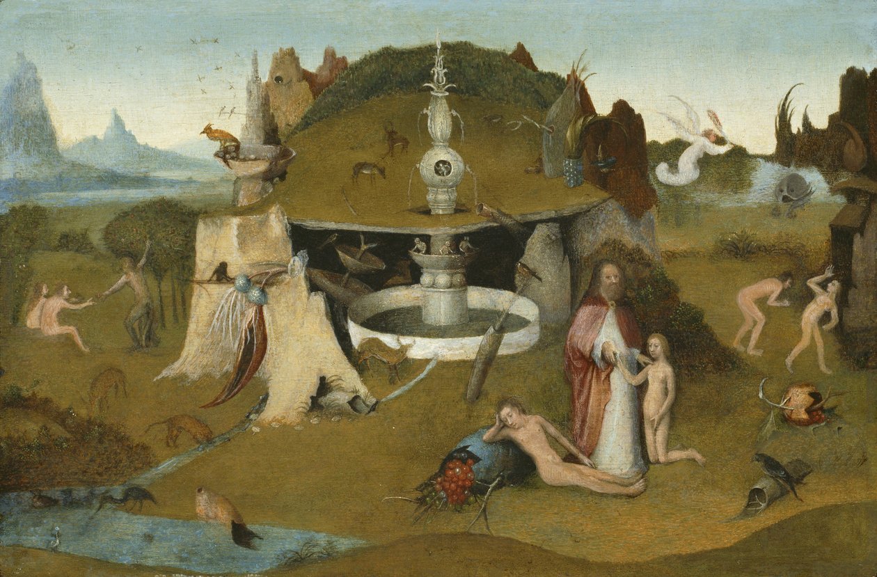 天堂花园（1510-20） 作者 Hieronymus Bosch